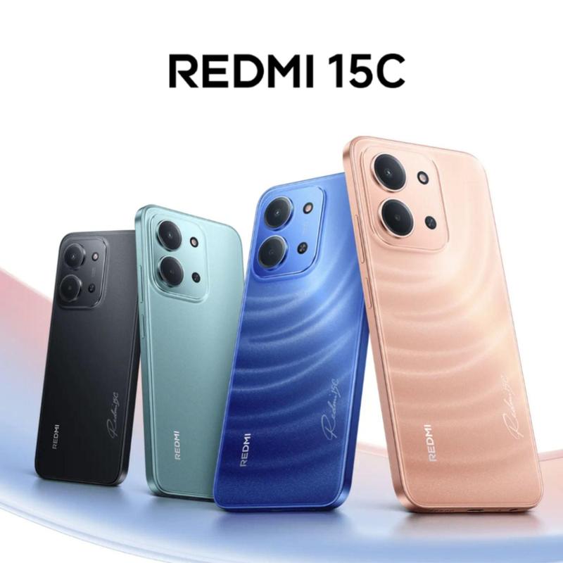 Redemi 15C 8GB RAM 256GB ROM Twilight Orange - Tela 6.74
